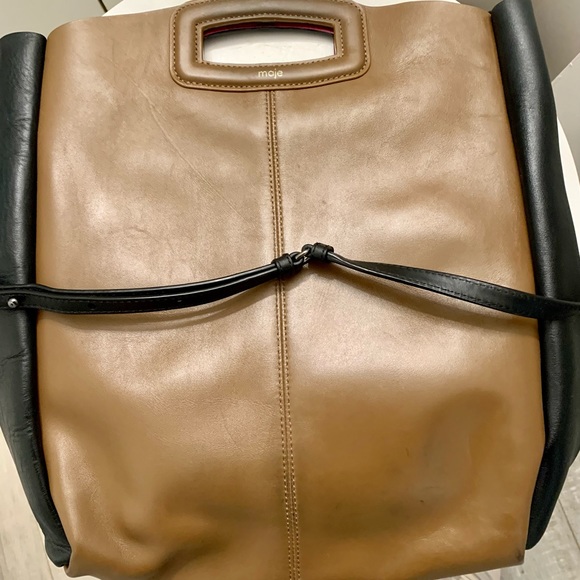 Maje large bag preowned in good condition. Authentic and leather - Picture 3 of 14